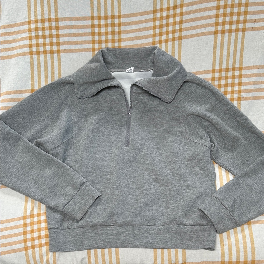 Heather Gray Turtleneck Sweater